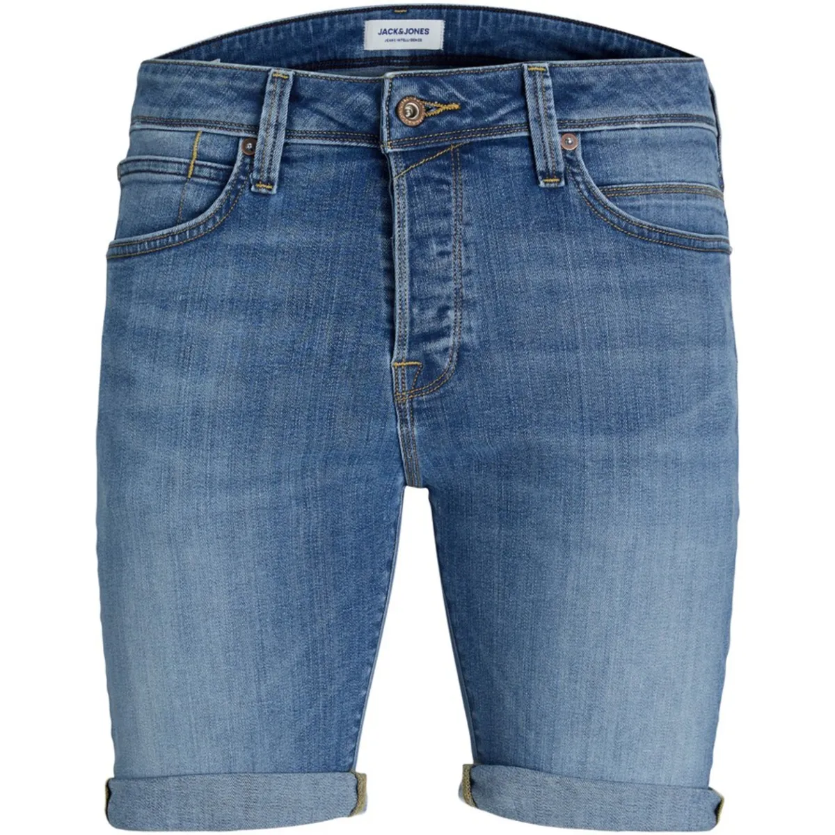 12250488 JJIRICK JJFOX SHORTS 50SPS CB 037 SN BLUE DENIM