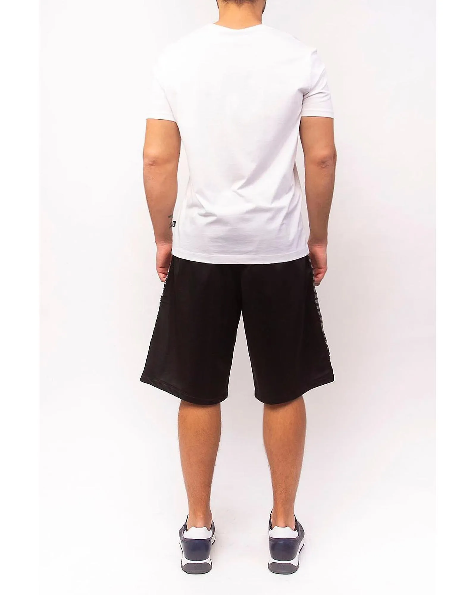 Bikkembergs Luxury Sportswear Bermuda Shorts with Zip Pockets