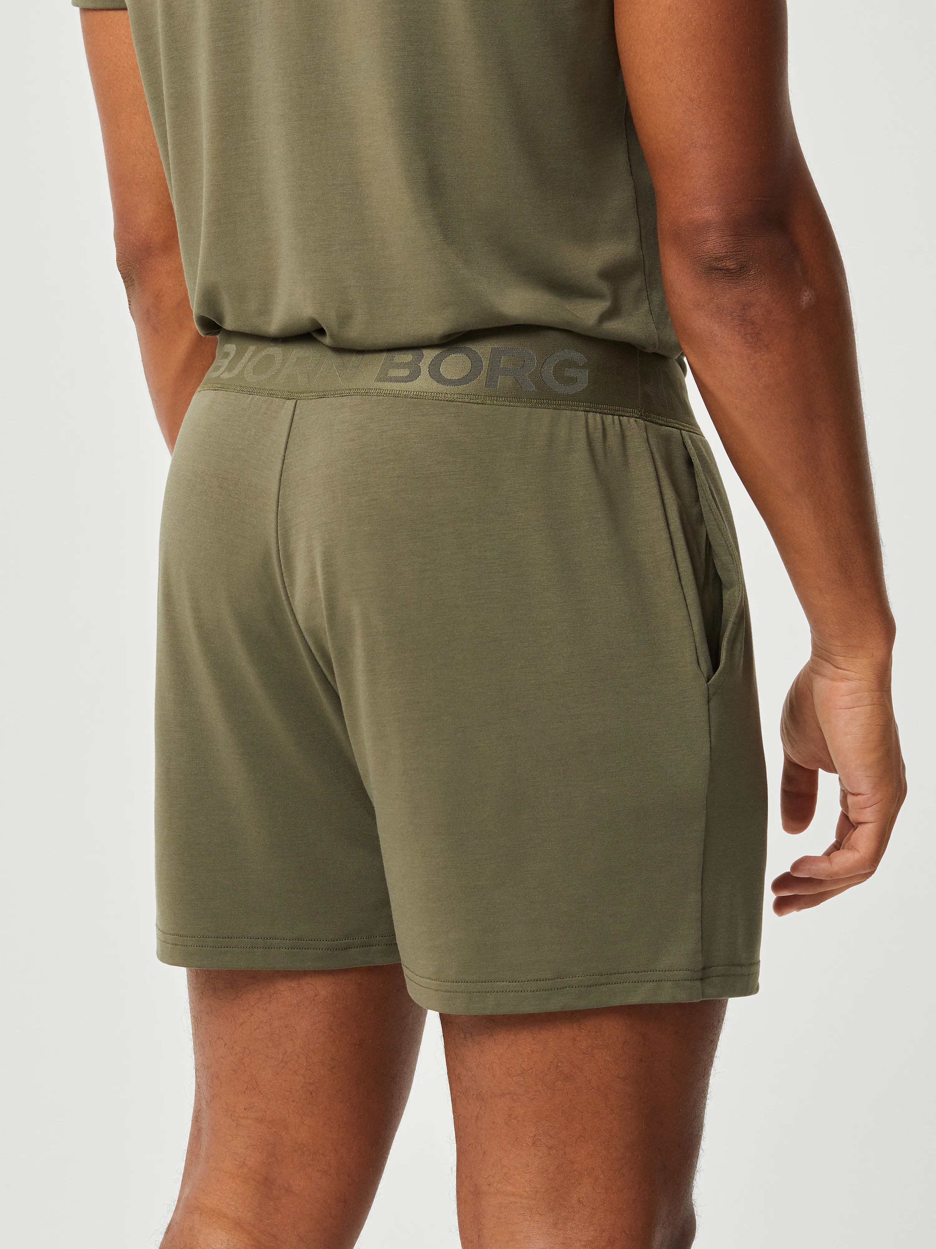 Borg Lyocell Blend Shorts