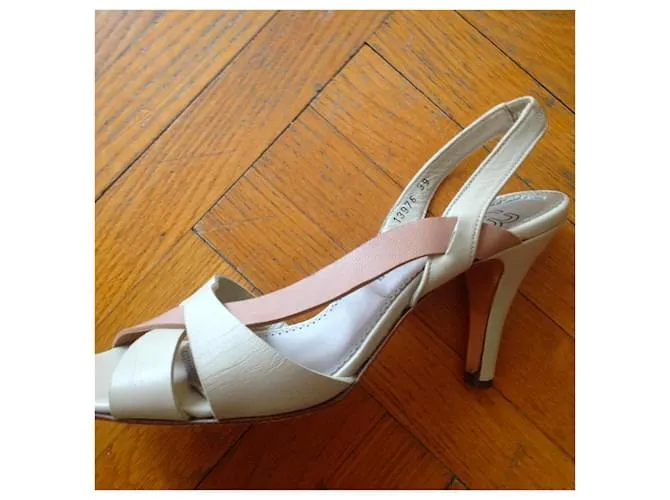 Bruuns Bazaar Tacones Beige 