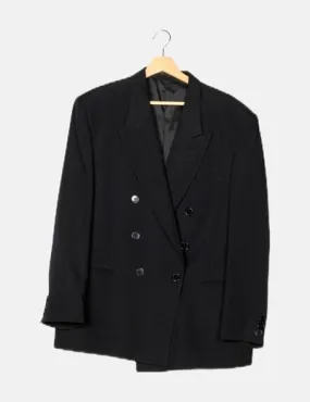 BUCCINO Blazer negra botones