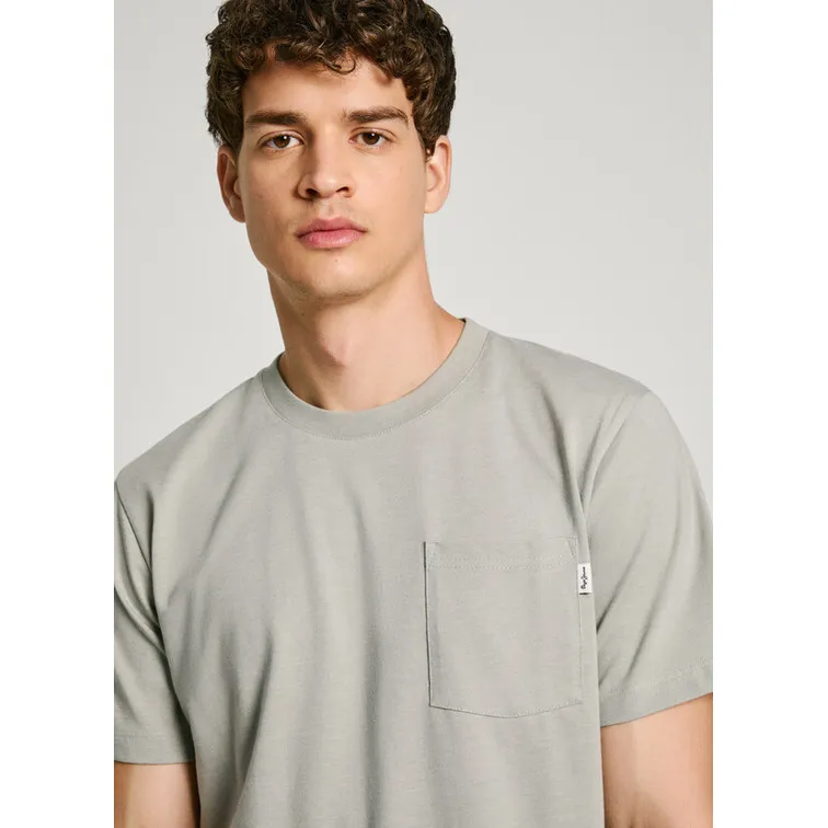 CAMISETA BOLSILLO FRONTAL FIT REGULAR HOMBRE PEPE JEANS