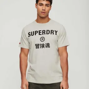 Camiseta Para Hombre Workwear Logo Vintage Superdry