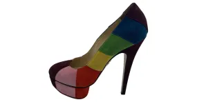 CHARLOTTE OLYMPIA Tacones T.UE 36.5 ante Multicolor 