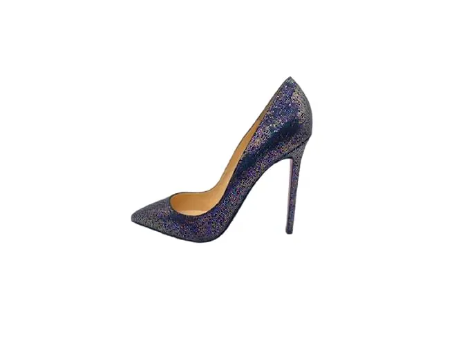 CHRISTIAN LOUBOUTIN Tacones T.UE 38 Resplandecer Multicolor 