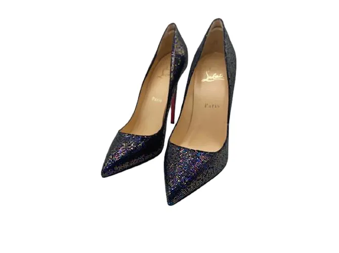 CHRISTIAN LOUBOUTIN Tacones T.UE 38 Resplandecer Multicolor 