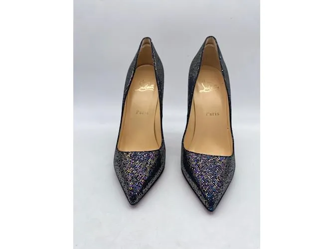 CHRISTIAN LOUBOUTIN Tacones T.UE 38 Resplandecer Multicolor 