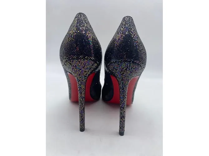 CHRISTIAN LOUBOUTIN Tacones T.UE 38 Resplandecer Multicolor 