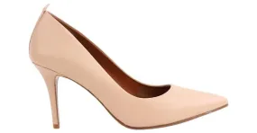 Coach Tacones de cuero Beige 