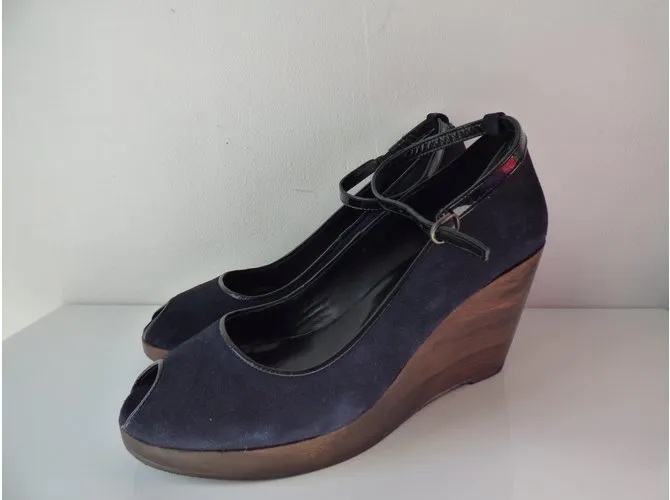 Comptoir Des Cotonniers Tacones Negro Marrón oscuro Azul marino 