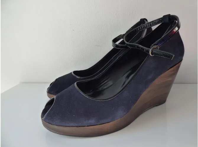 Comptoir Des Cotonniers Tacones Negro Marrón oscuro Azul marino 