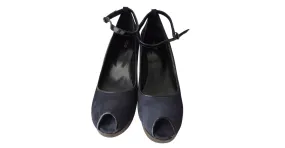 Comptoir Des Cotonniers Tacones Negro Marrón oscuro Azul marino 