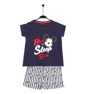 DISNEY PIJAMA MANGA CORTA MINNIE BEST SLEEP EVER  MARINO