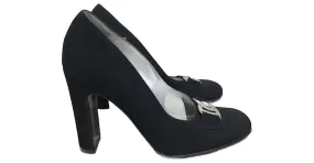 DOLCE & GABBANA Tacones T.UE 35 paño Azul 