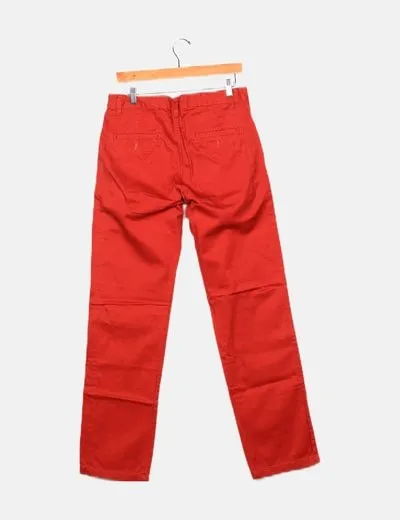 Easy Wear Pantalón rojo chinos