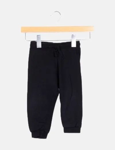 H&M Pantalón de chándal negro