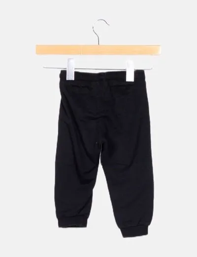 H&M Pantalón de chándal negro