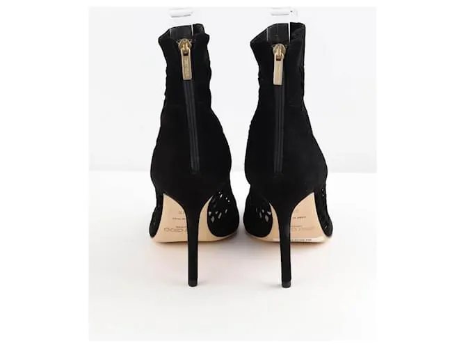 Jimmy Choo Tacones de cuero Negro 