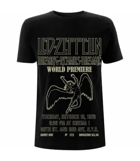 Led Zeppelin TSRTS World Premier Camiseta Licencia oficial Tee ROCKOFF LZTS09MB