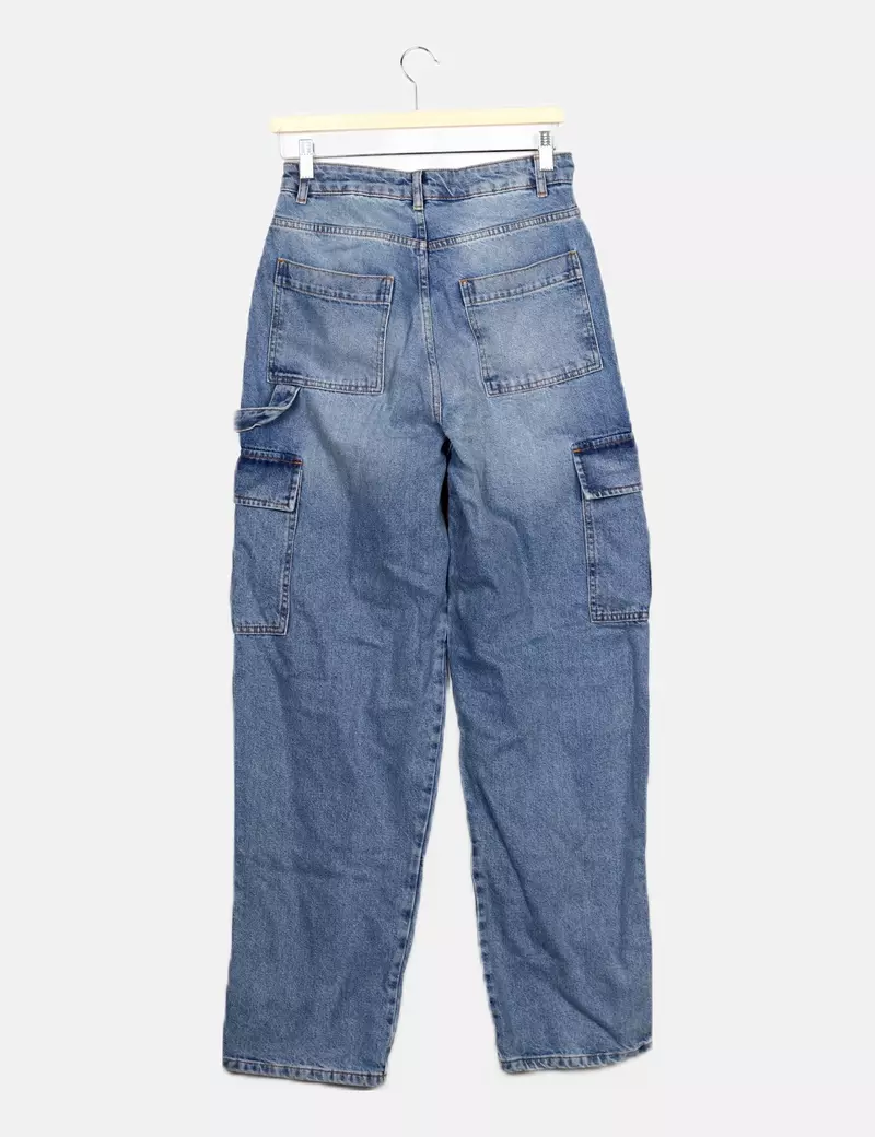 LeGer by Lena Gercke Jeans denim cargo azul