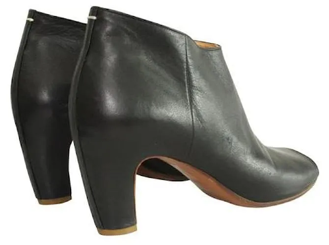 Maison Martin Margiela Tacones Botas Negro 