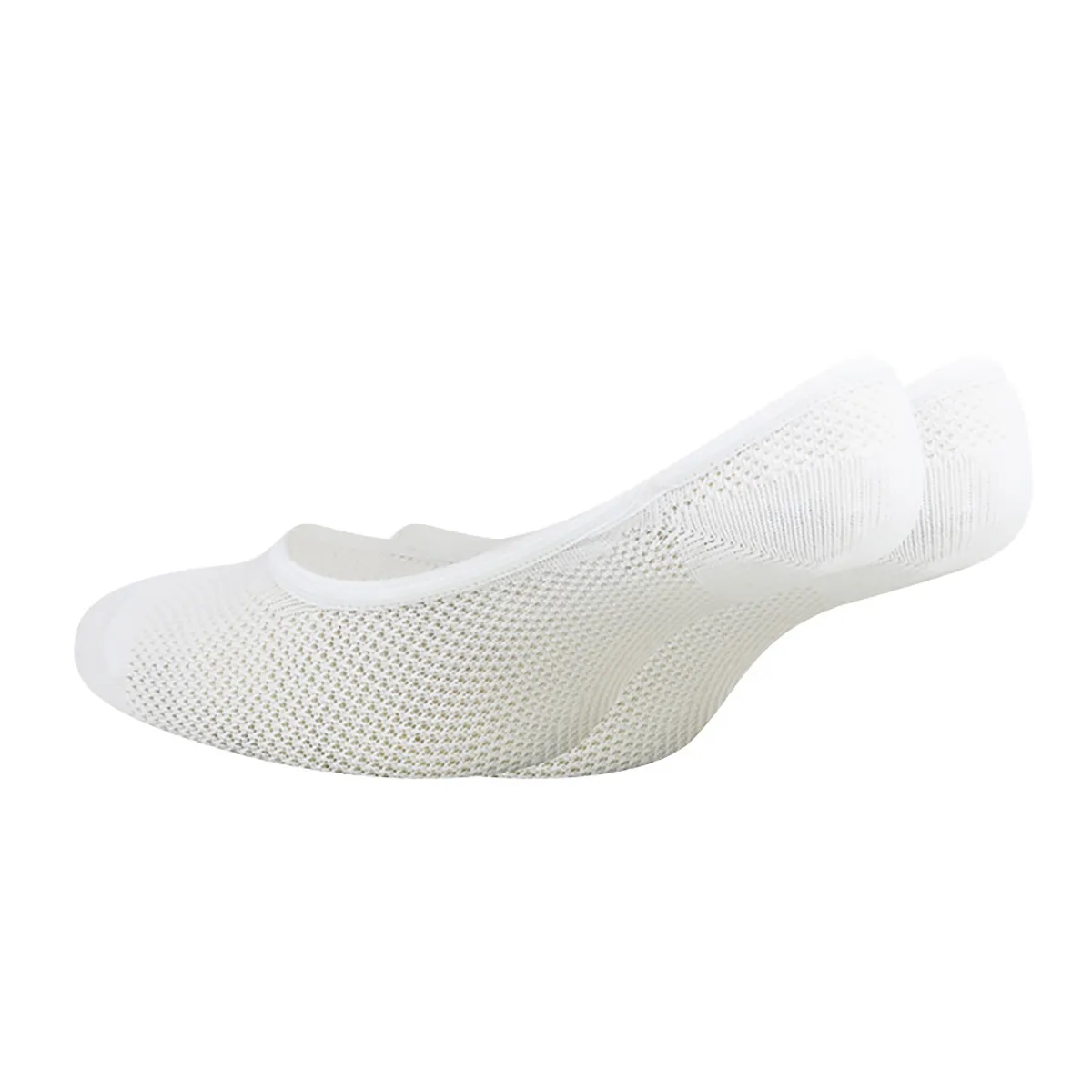 Medias Invisibles Pack X2 CottonFoot Mujer Blanca