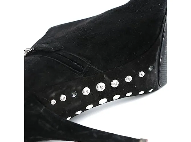 Miu Miu MIU Tacones MIU T.UE 37 Cuero Negro 