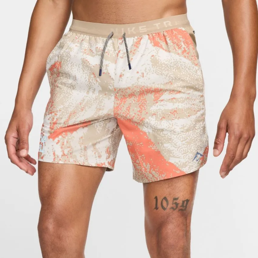 Nike Hombre Shorts Dri-FIT Trail Stride MB 7in Shorts Marrón 