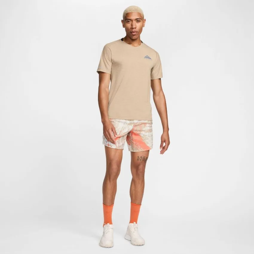 Nike Hombre Shorts Dri-FIT Trail Stride MB 7in Shorts Marrón 