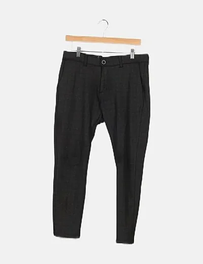 NoName Pantalón baggy gris