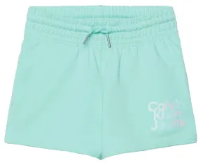 PANTALÓN CORTO NIÑA  CK GRADIENT HERO LOGO SHORTS