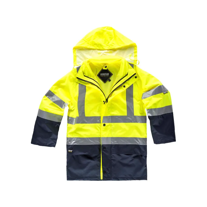 Parka workteam alta visibilidad desmontable c3745