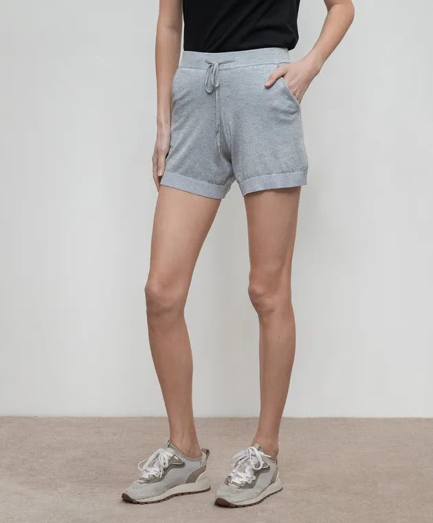 Peserico Gray shorts