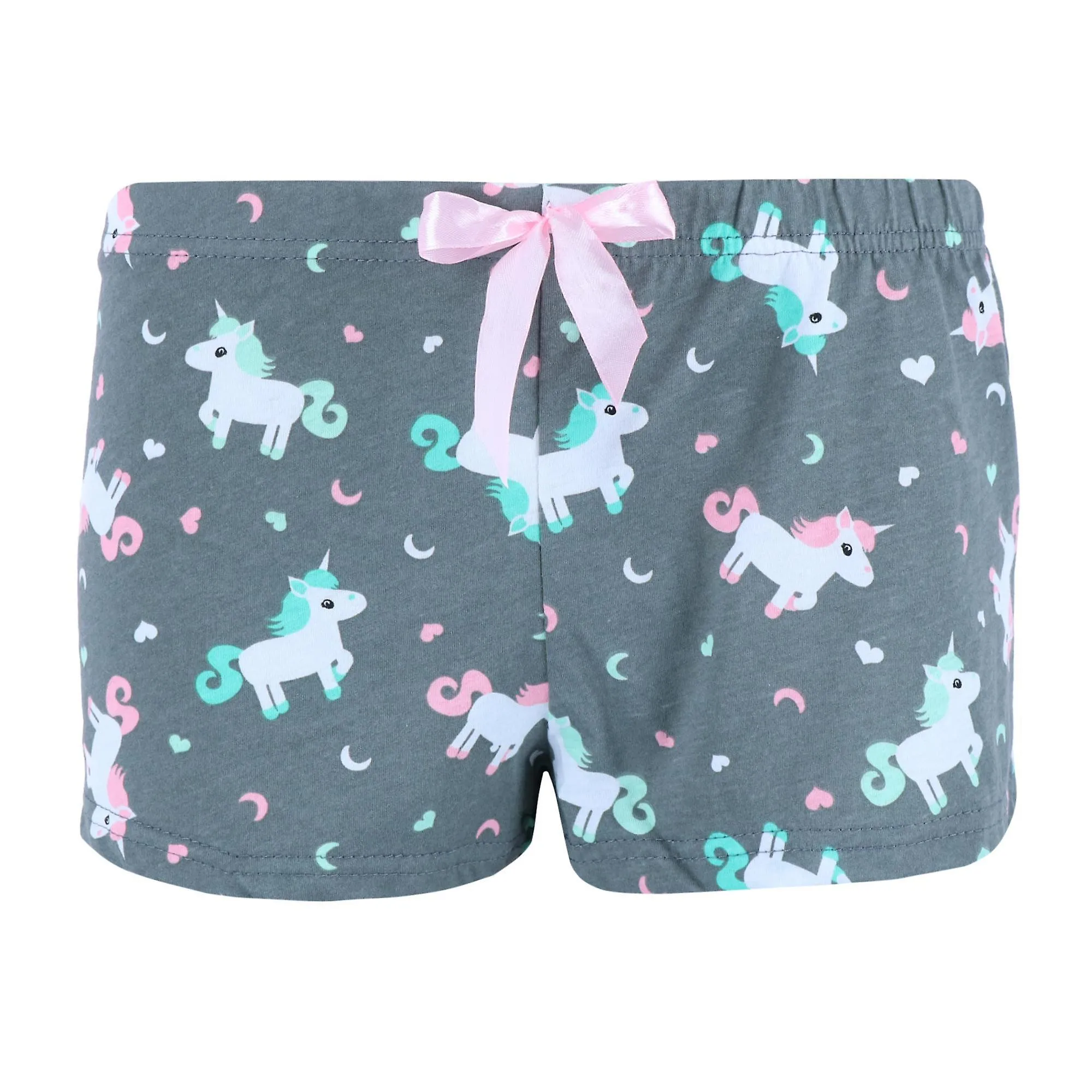 Roll Outta Bed  Novelty Print Sleep Shorts (Women)