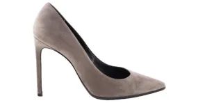 Saint Laurent Tacones de gamuza Gris 