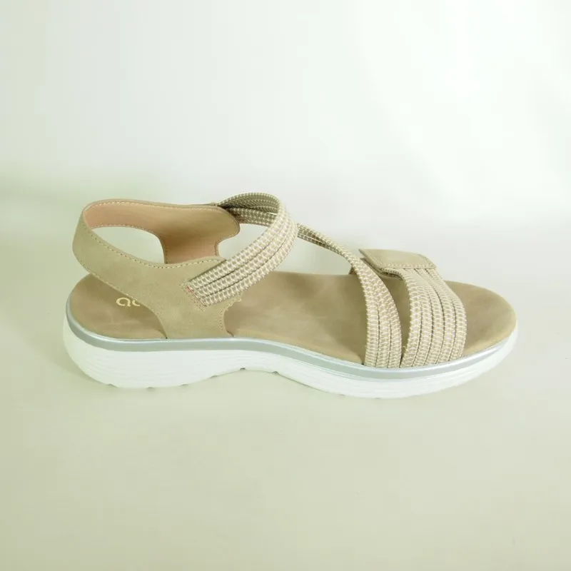 Sandalias Amarpies ABZ26591 Beige