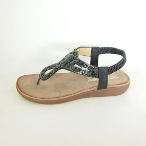 Sandalias Amarpies ABZ26667 Negro