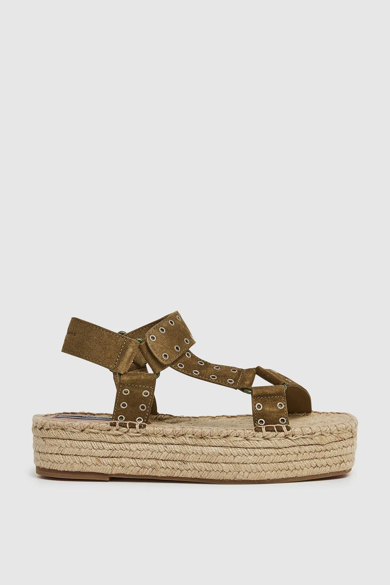 Sandalias De Cuña En Ante | Pepe Jeans