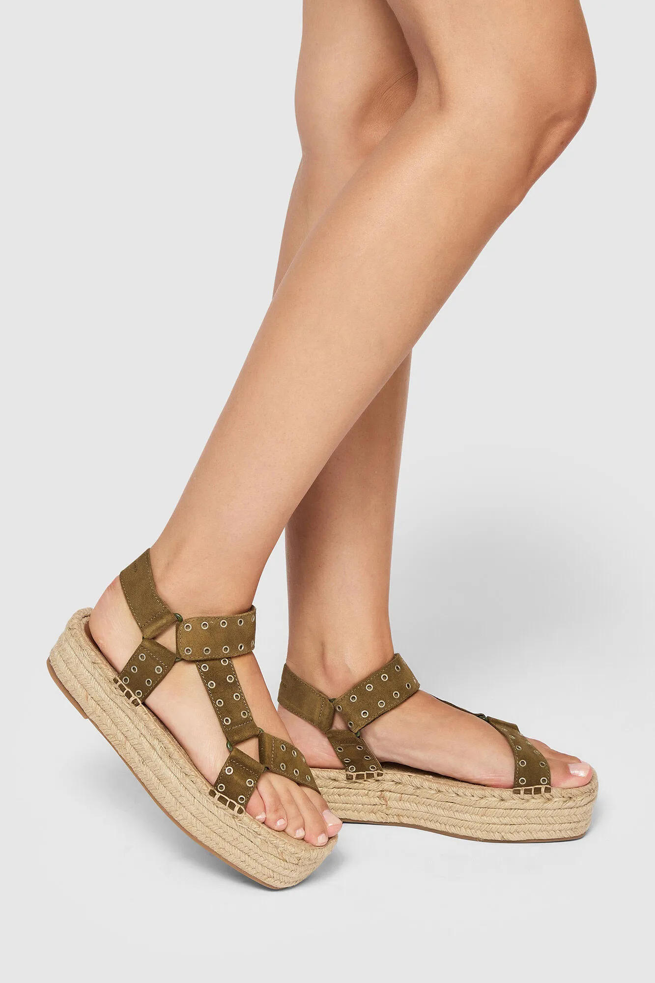 Sandalias De Cuña En Ante | Pepe Jeans