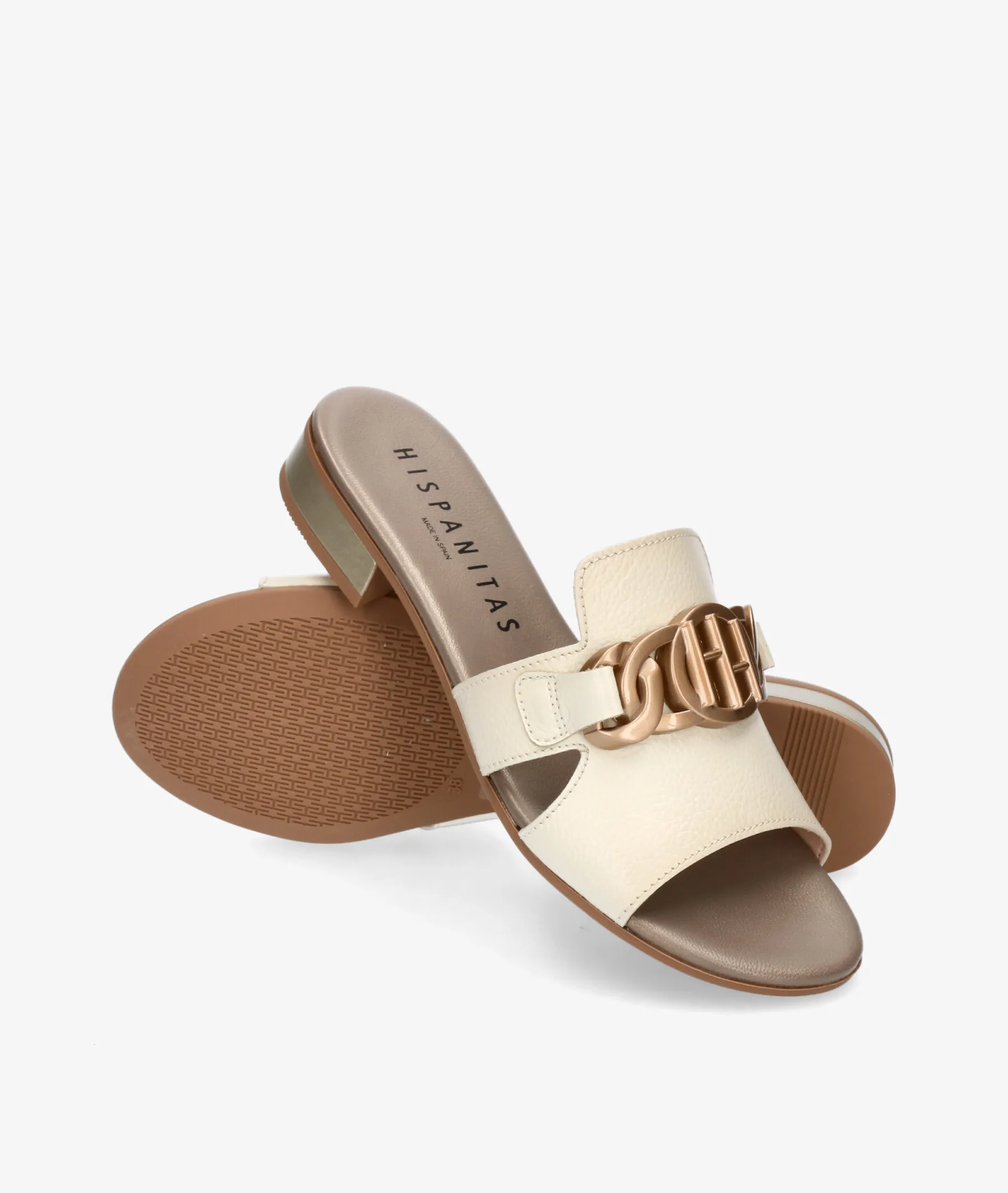 Sandalias Hispanitas  HV243268 en hueso