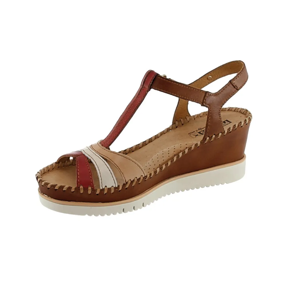 Sandalias Pikolinos Aguadulce Rojo