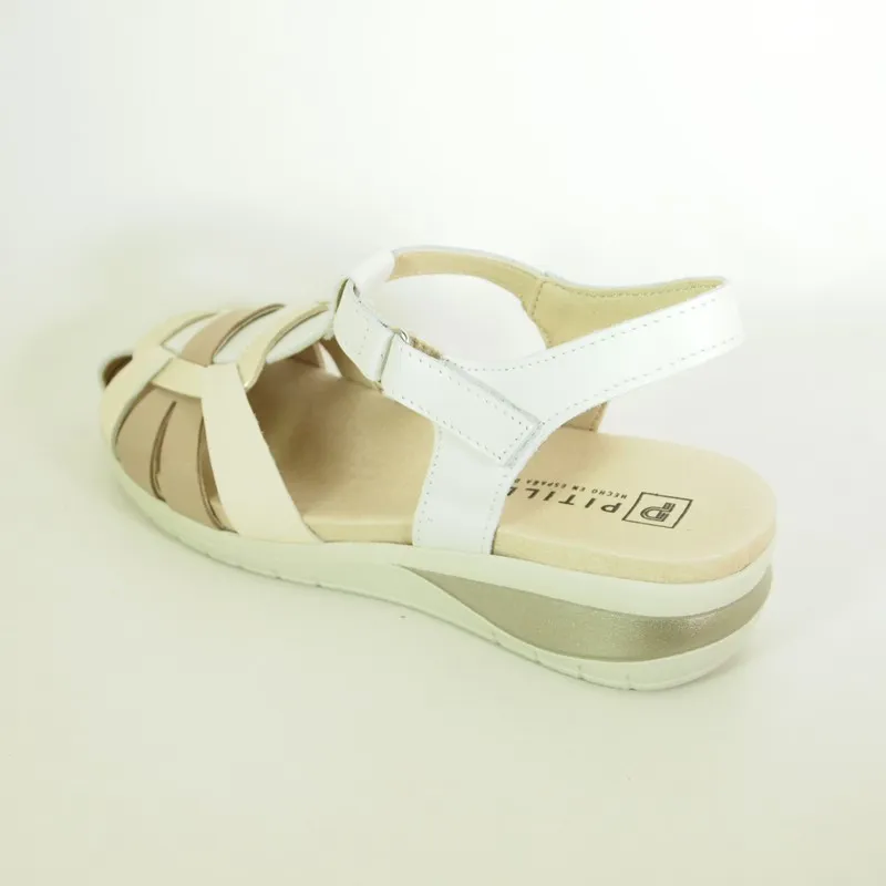 Sandalias Pitillos 2802 Blanco Glacial