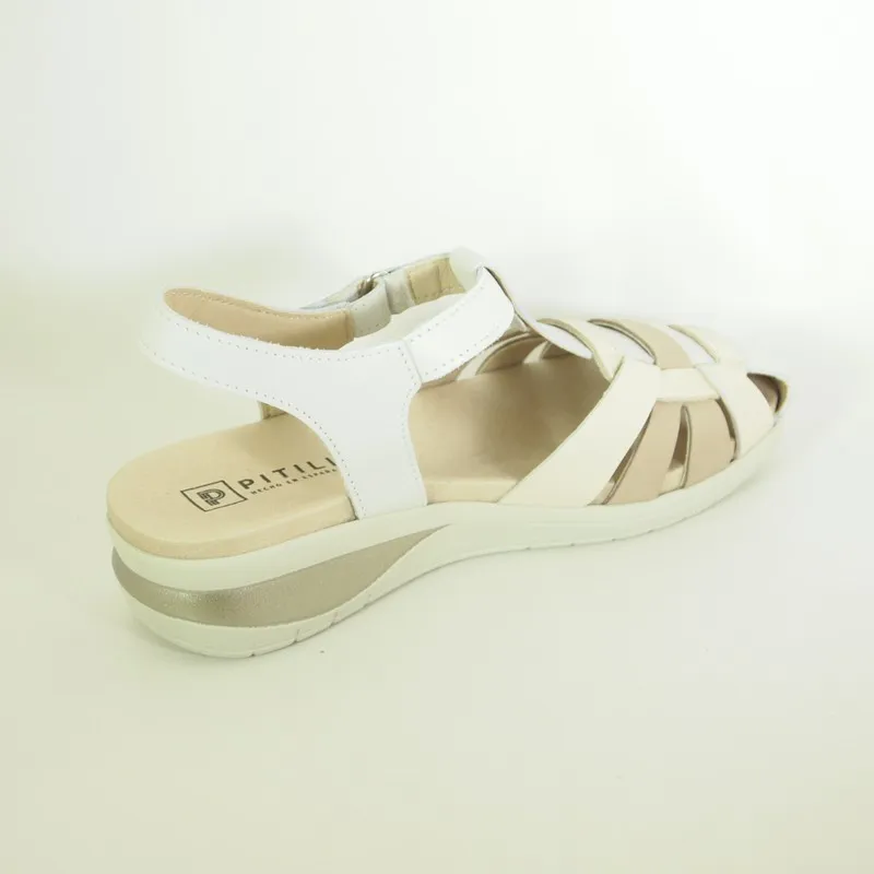 Sandalias Pitillos 2802 Blanco Glacial