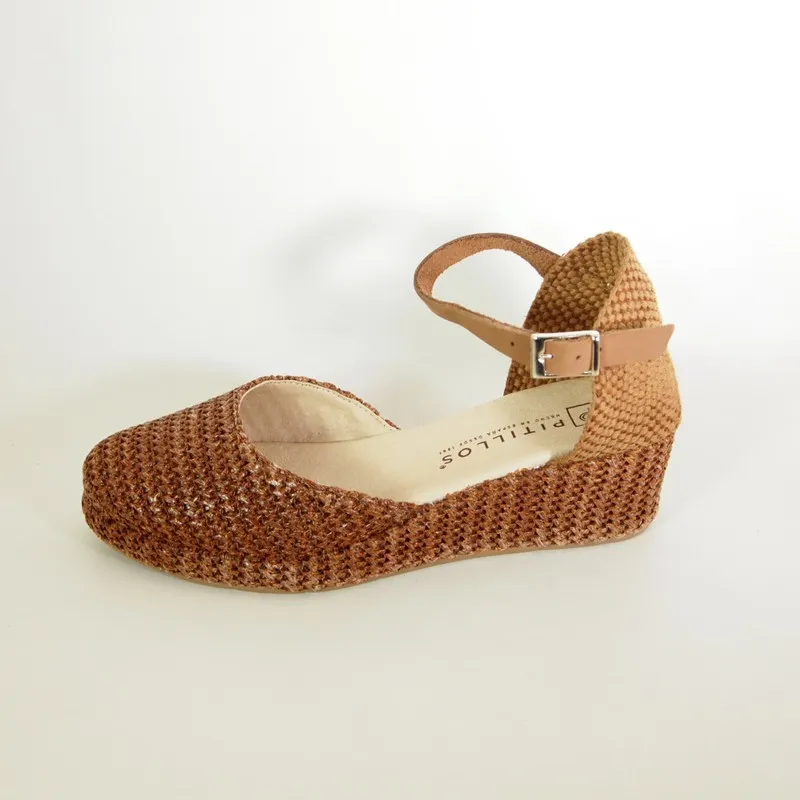 Sandalias Pitillos 5569 Marrón Cuero