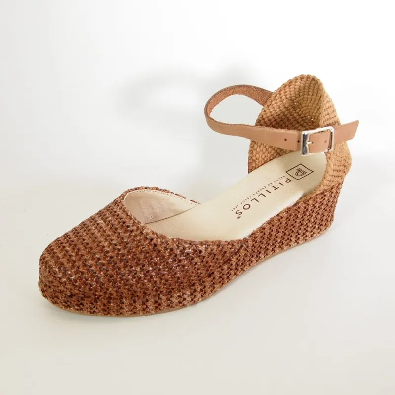 Sandalias Pitillos 5569 Marrón Cuero