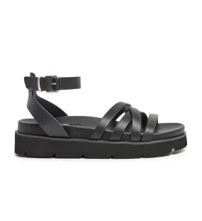 Sandalias Pola Cross negro