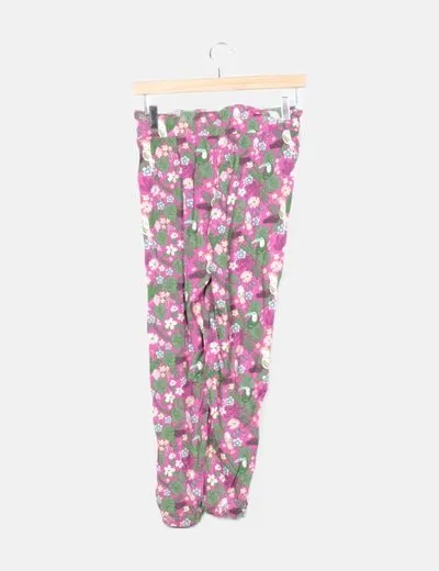 Sfera Pantalón rosa estampado