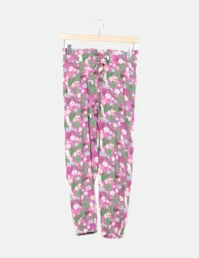 Sfera Pantalón rosa estampado