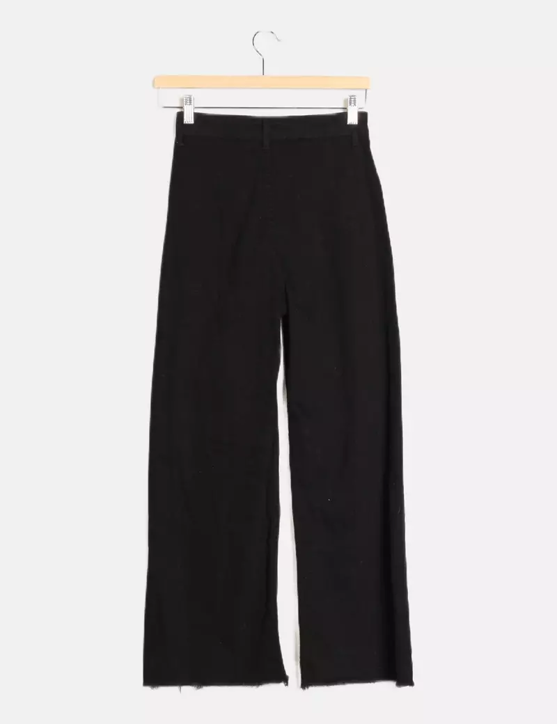 SHEIN Pantalón denim ancho