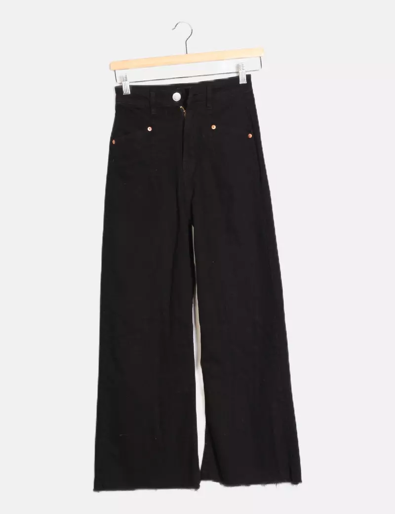 SHEIN Pantalón denim ancho